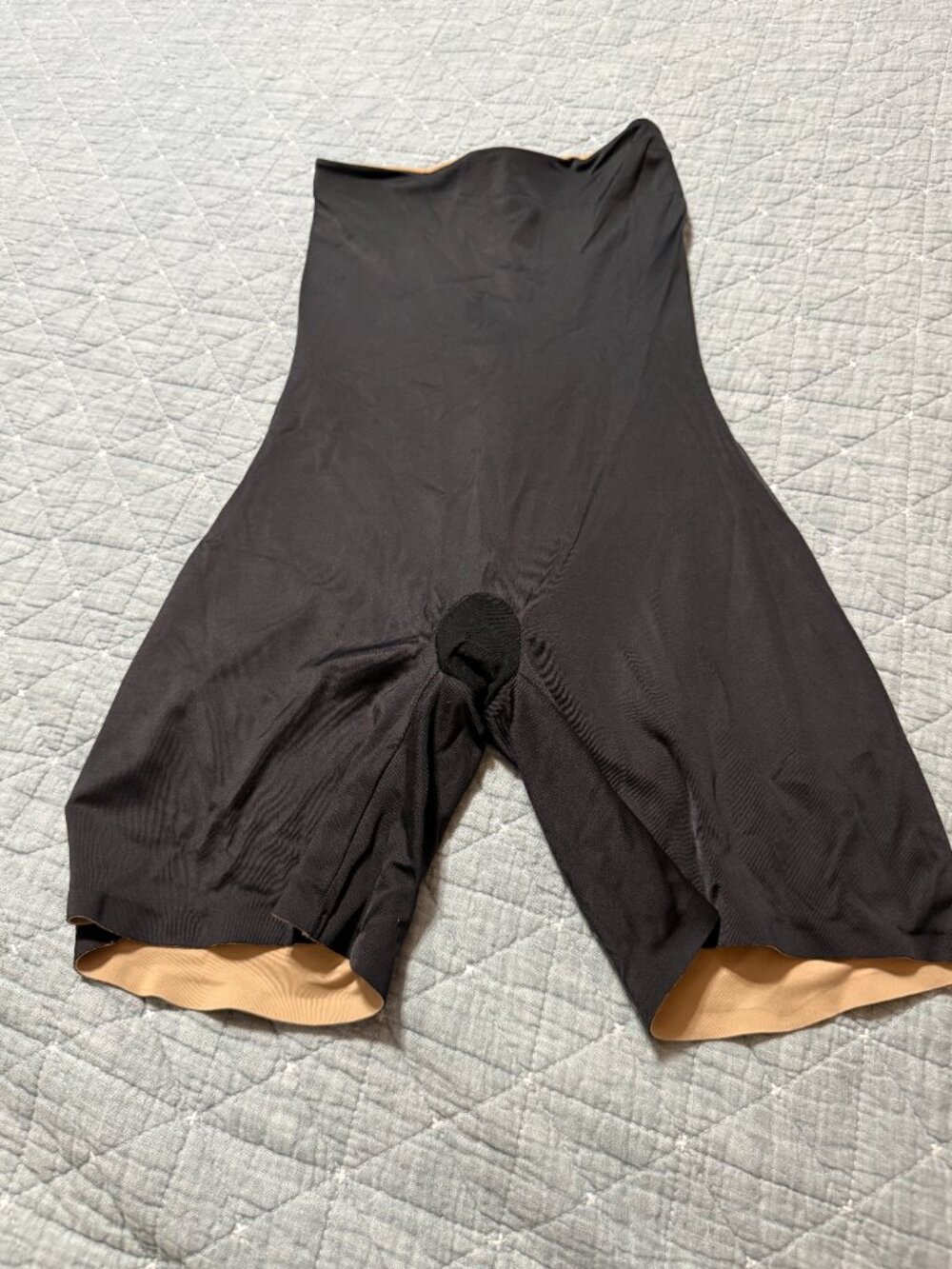 Women's Light Control Shapewear High-waisted Midthigh Black/Beige